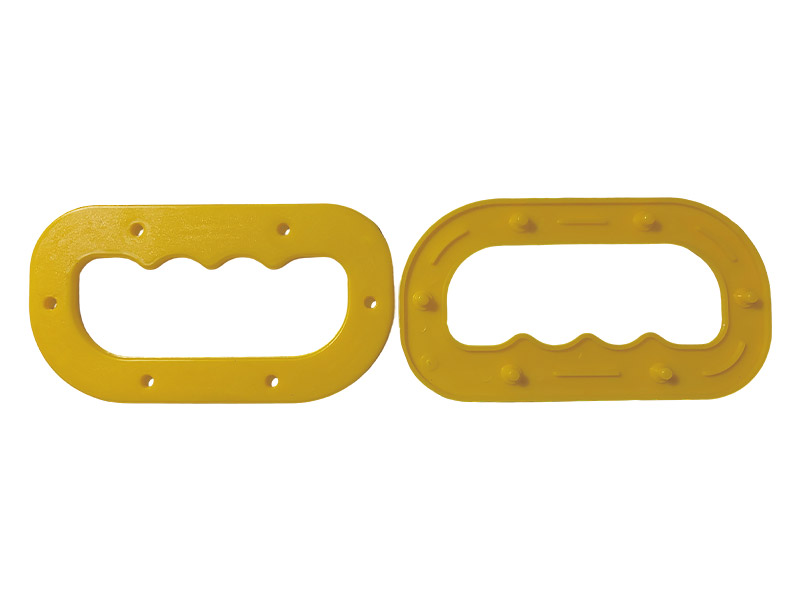 5kg yellow plastic carrying handle